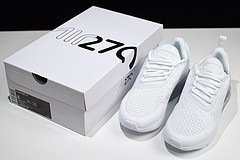 Nike womens Air Max 270 Triple White AH6789 102