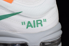 OF X Air Max 97 white-mint green AJ4585 101