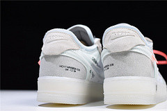 OFF White x Nike AIR FORCE 1 LOW "All White" AO4606 100
