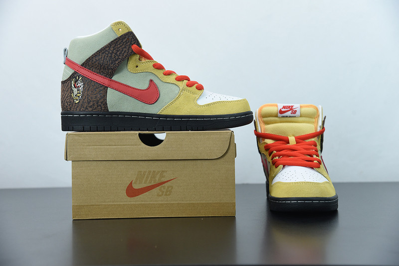 Color Skates x Nike SB Dunk High “Kebab & Destroy” CZ2205-700