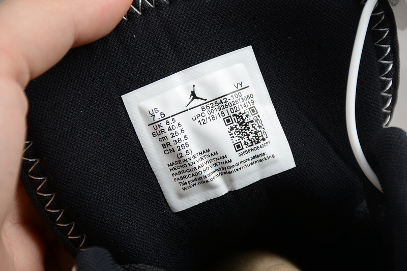 Air Jordan 1 Mid  SE Union Black Toe 852542-100