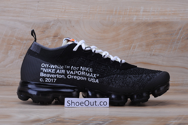 OF x Nike Air VaporMax Black White AA3831-001