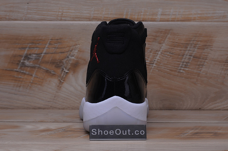 JORDAN 11 RETRO BP "72-10" black  mens  378037-002